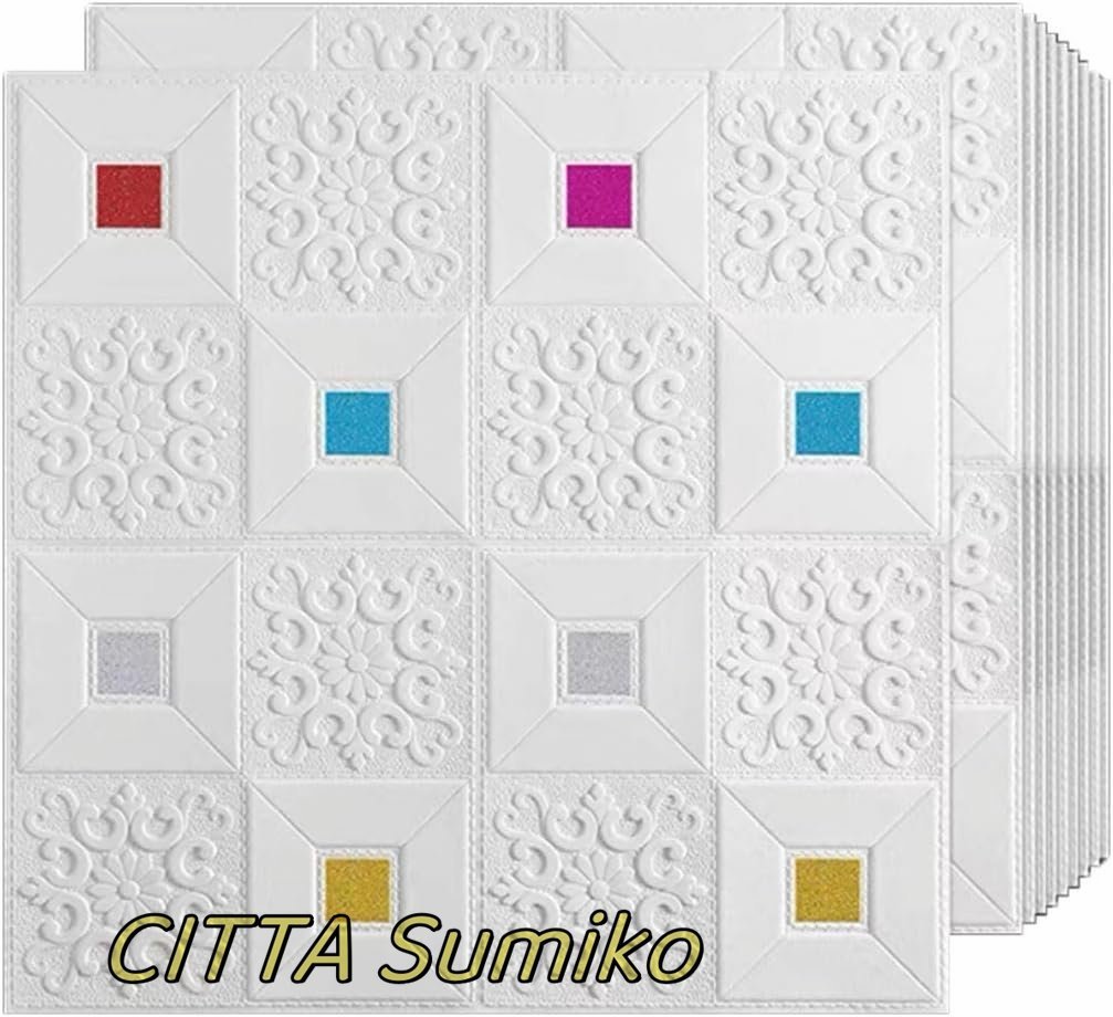 高品質 50枚 70cm×70cm 防水 汚い防止 カビ防止 エコ素材 欧風背景壁レンガ模様壁紙拍卖