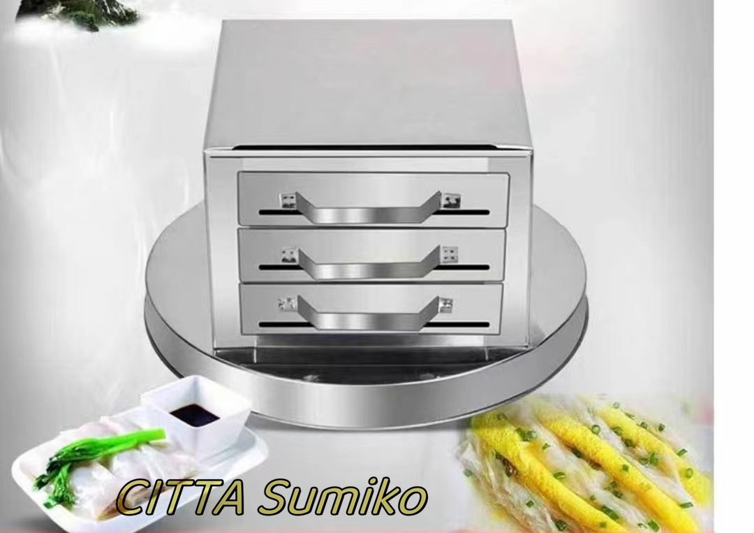 好評 店長特選 ステンレス製 チョンファン 引き出しタイプ 腸粉 業務用 蒸し料理 厨房道具 厨房用品 器具 F841拍卖