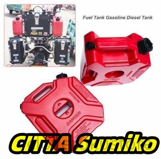 オートバイガソリン燃料予備タンク 携行缶3L ロック&キー付き拍卖