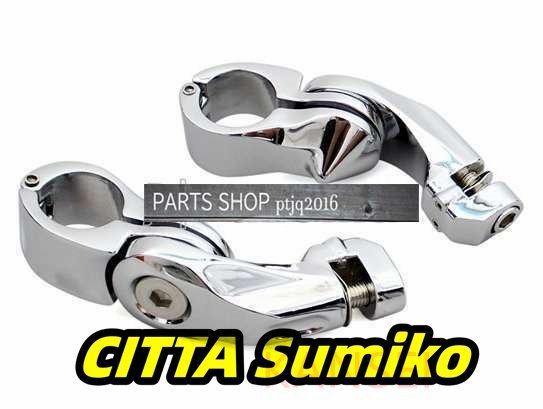 ハーレー ハイウェイペグマウント ペグステー 取付キット ロードキング ツーリング ロードグライド ソフテイル クローム クリヤキン拍卖