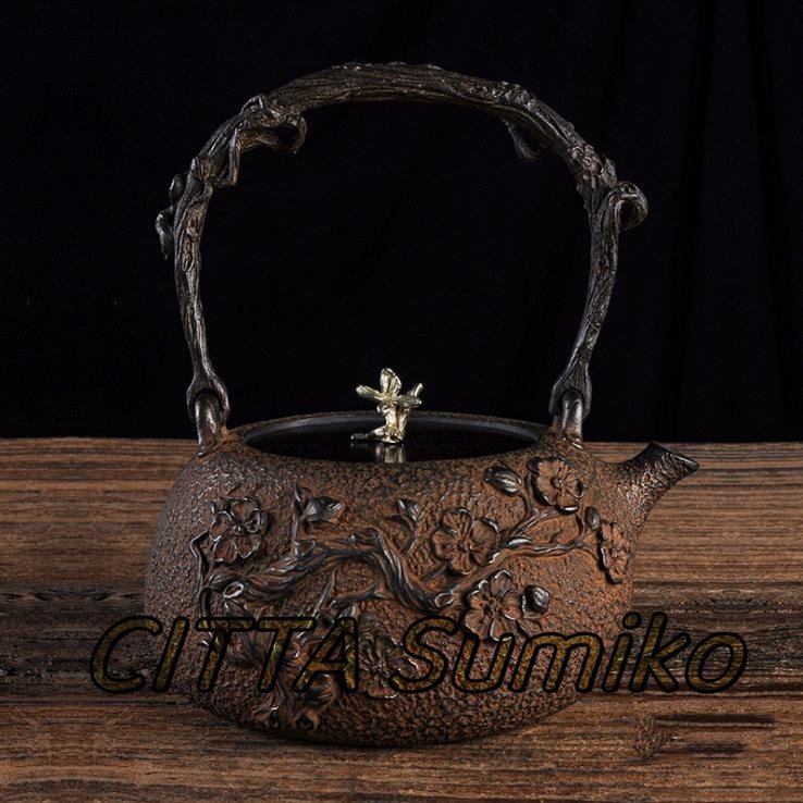 店長特選 芸術品 ☆提梁壷 ☆煮茶壷☆ 茶道具☆ 鉄分補給 未塗装鉄器 急須 茶壺拍卖