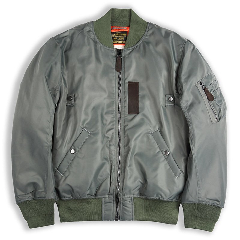 メンズ ライトジャケット MA-1 防風 防寒 防水 厚目ミリタリーコート 秋冬 S~XXL ミリタリーグリーン拍卖