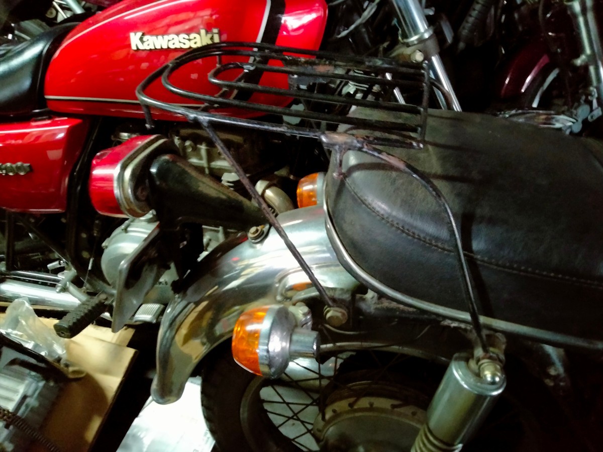 CB450K から取り外したリアーキヤリアー拍卖