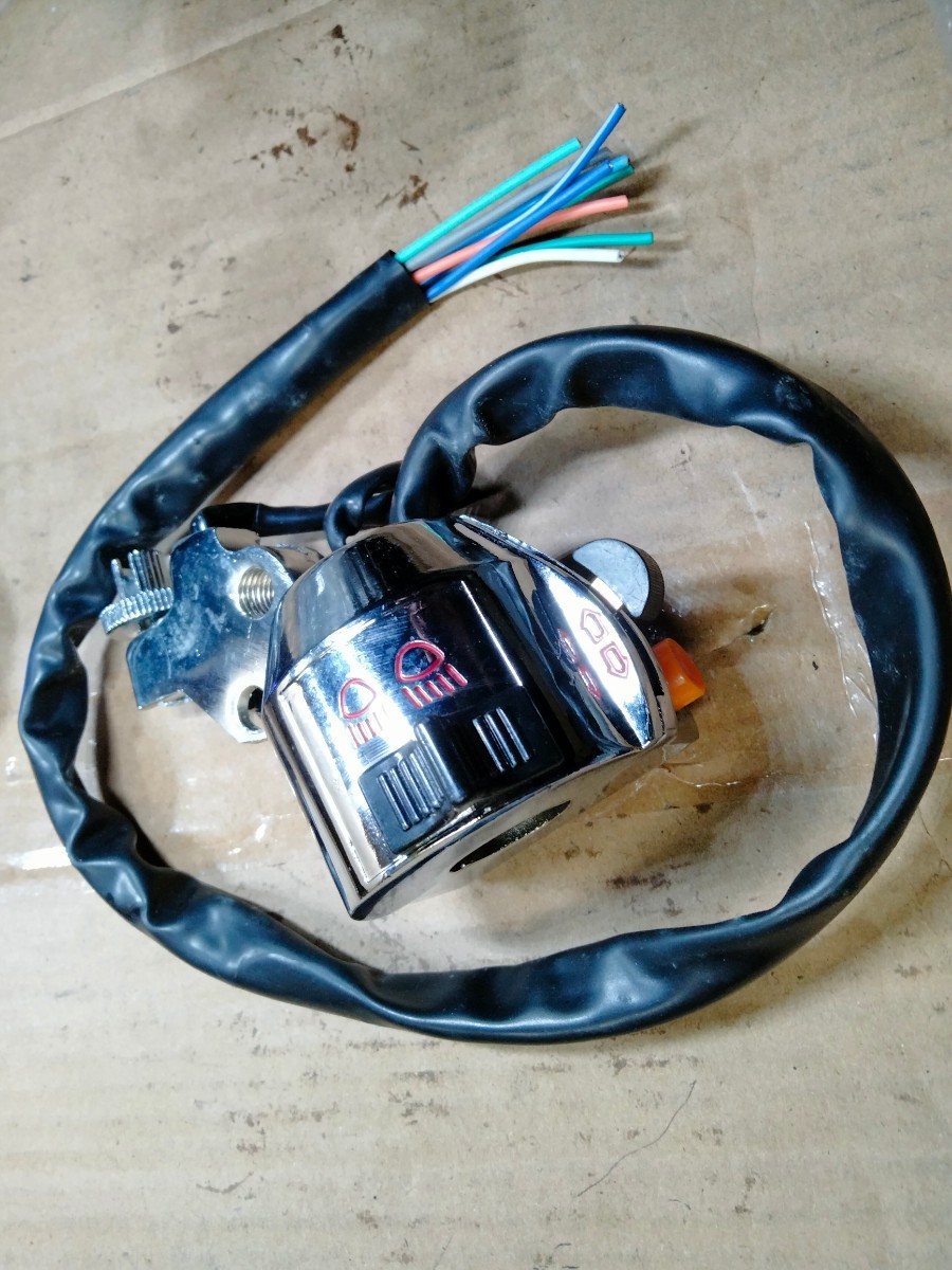 CB250T CB400T CB400N中古 左ハンドルスイッチメッキ拍卖