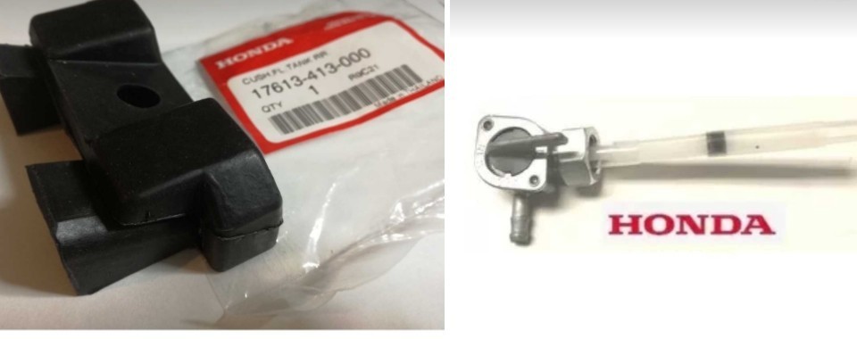 ペイペイ CB250T HAWK2 CB400T ホークⅡ ホーク 新品 HONDA 純正 タンク 固定 ゴム ラバー 後ろ ヤカンタンク ガソリンコックセット拍卖