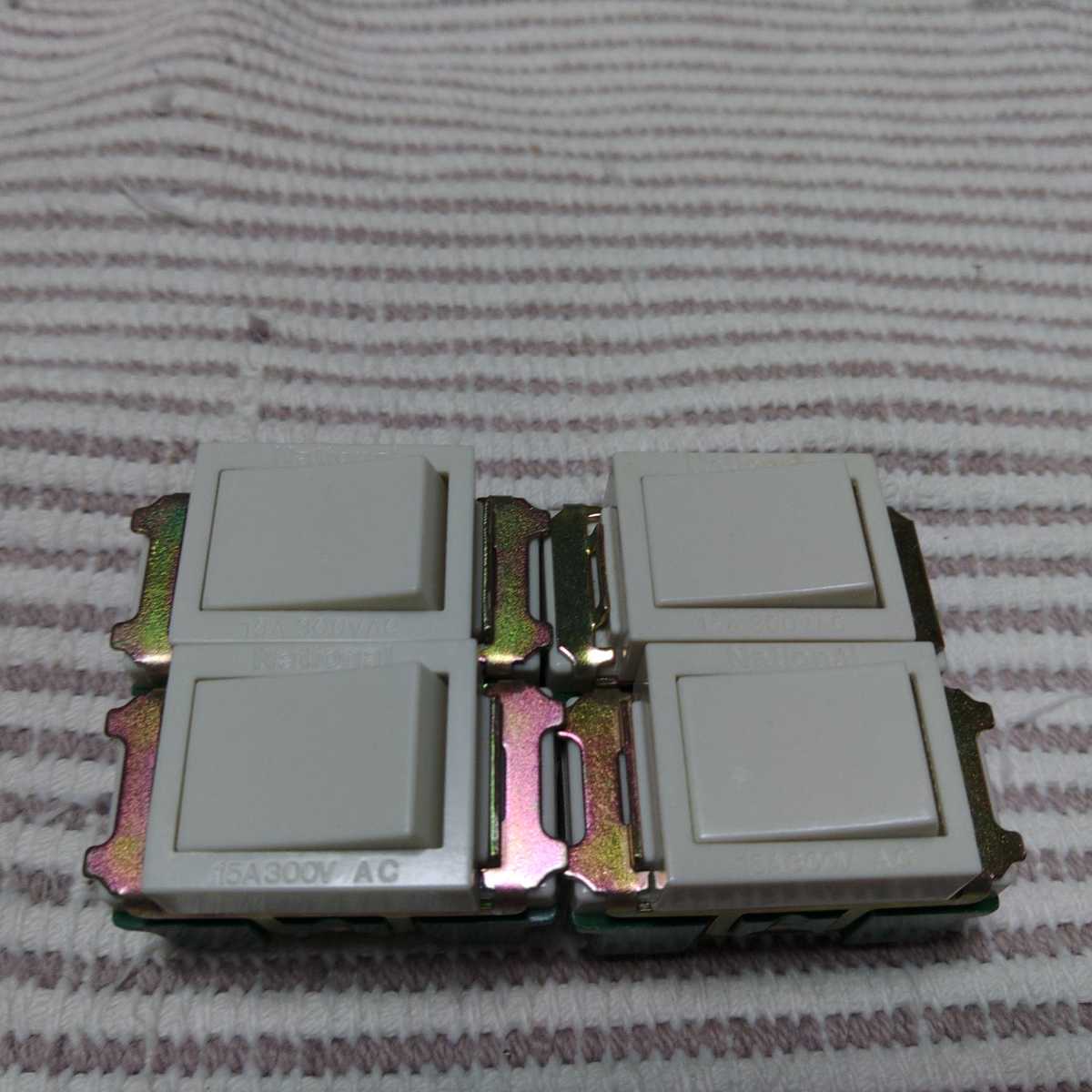 松下 フルカラー WN5004 4路スイッチ 新古 4個 拍卖