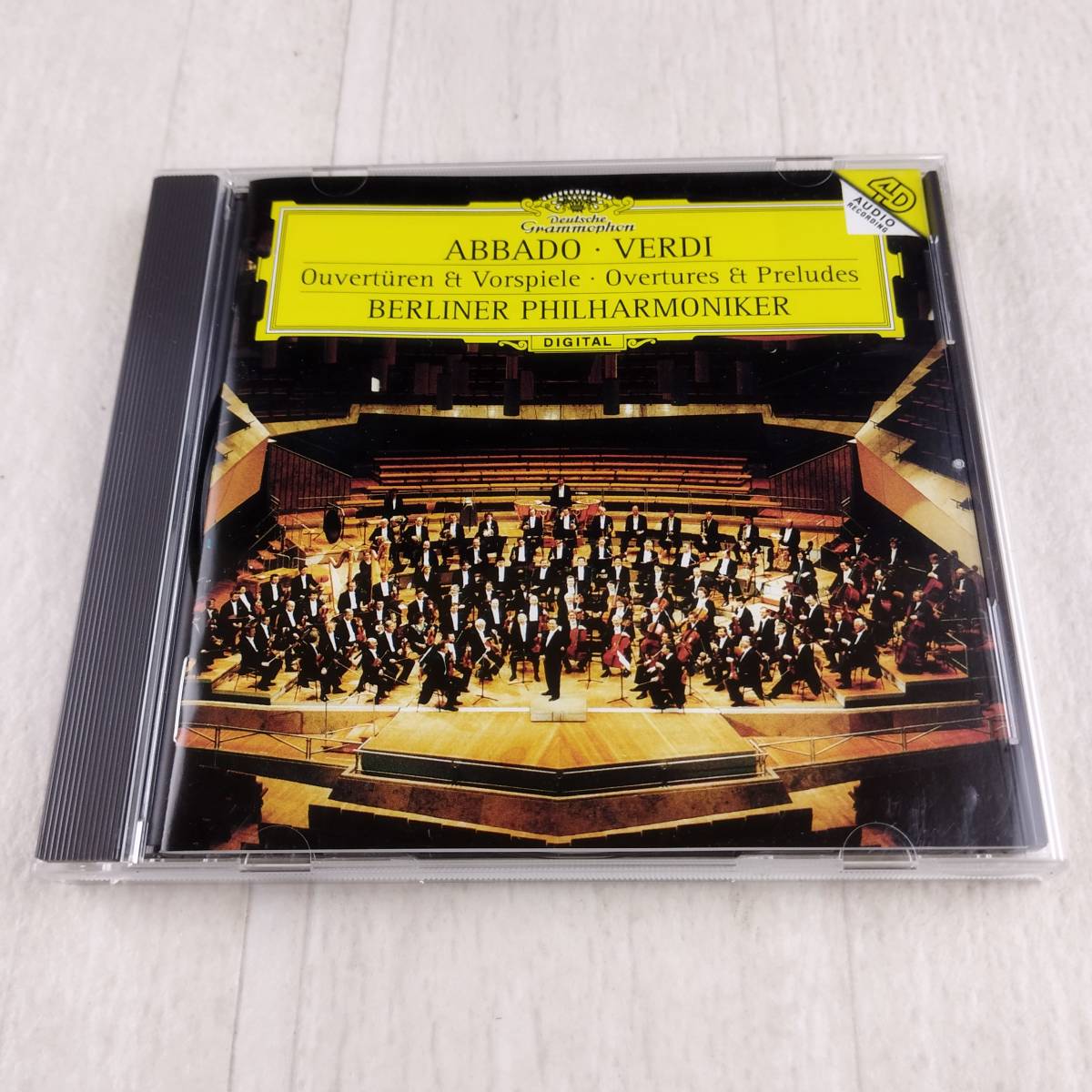 1MC5 CD クラウディオ・アバド ヴェルディ 序曲 前奏曲集拍卖