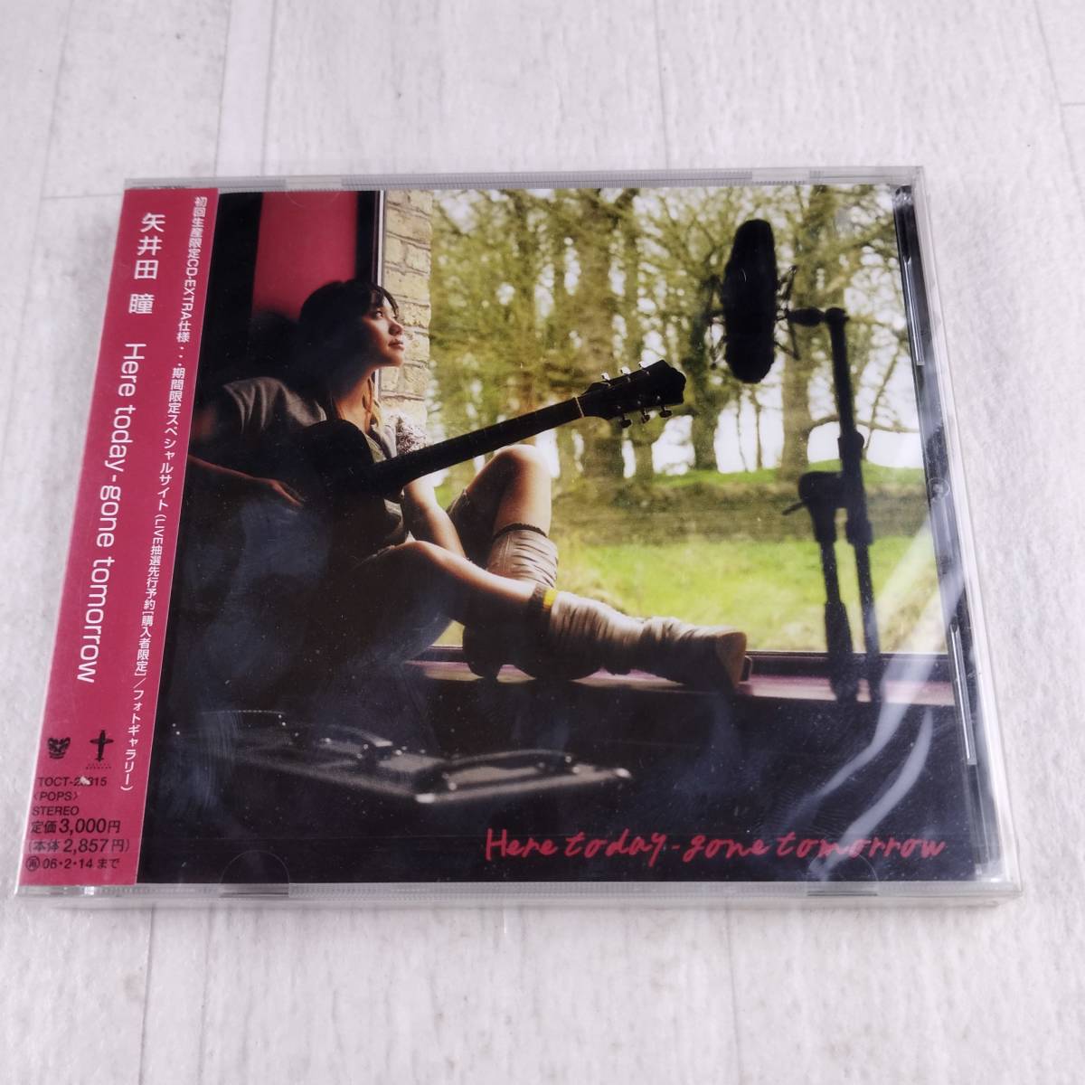1MC5 CD 未開封 矢井田瞳 Here today-gone tomorrow拍卖
