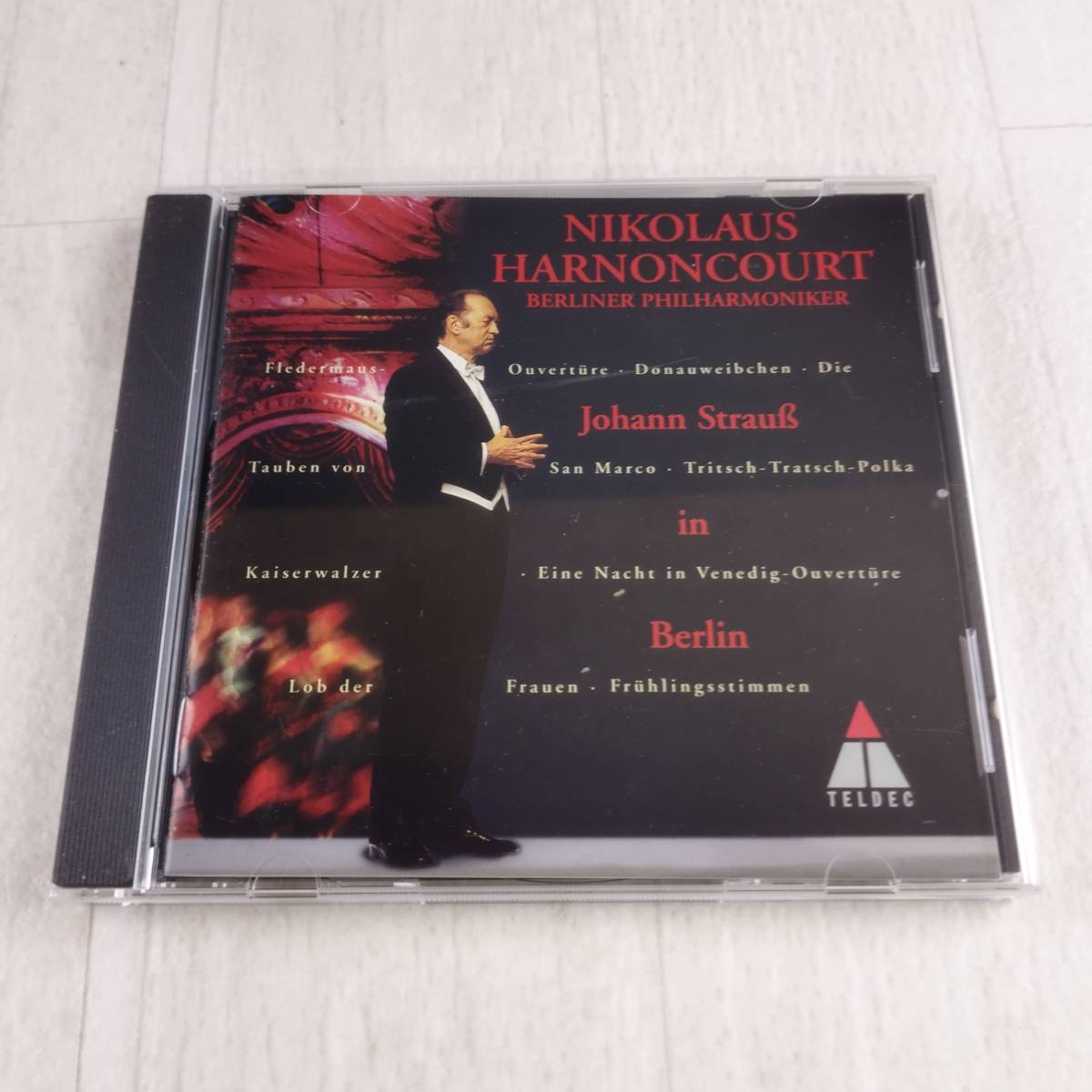 1MC6 CD アーノンクール 皇帝円舞曲 J.シュトラウス作品集拍卖