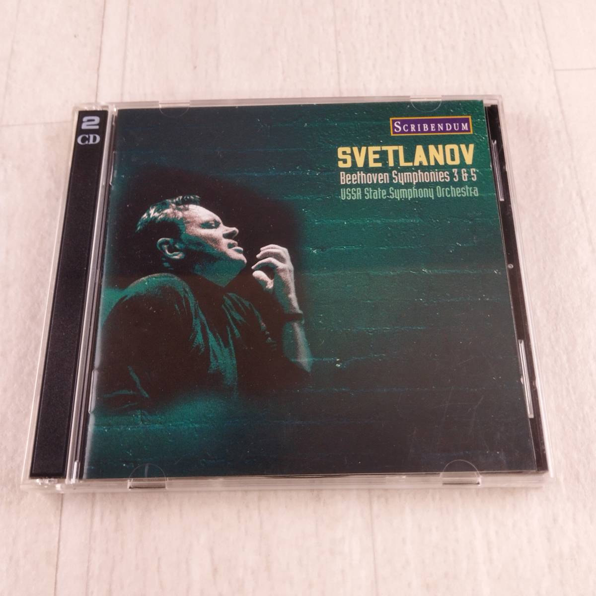 1MC6 CD Evgeny Svetlanov USSR State Symphony Orchestra BEETHOVEN Symphony No.3 Symphony No.5拍卖