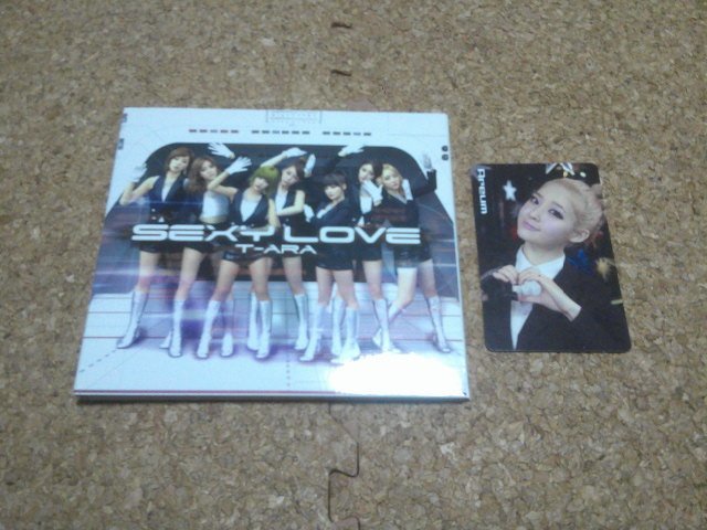 T-ARA【Sexy Love(Japanese ver.)】★シングル★初回限定盤A・CD+DVD★トレカ付(アルム)★拍卖