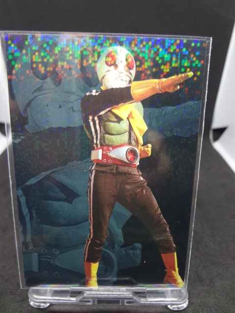 ショッカーライダー1号(キラカード) calbee 仮面ライダートレーディングカード拍卖