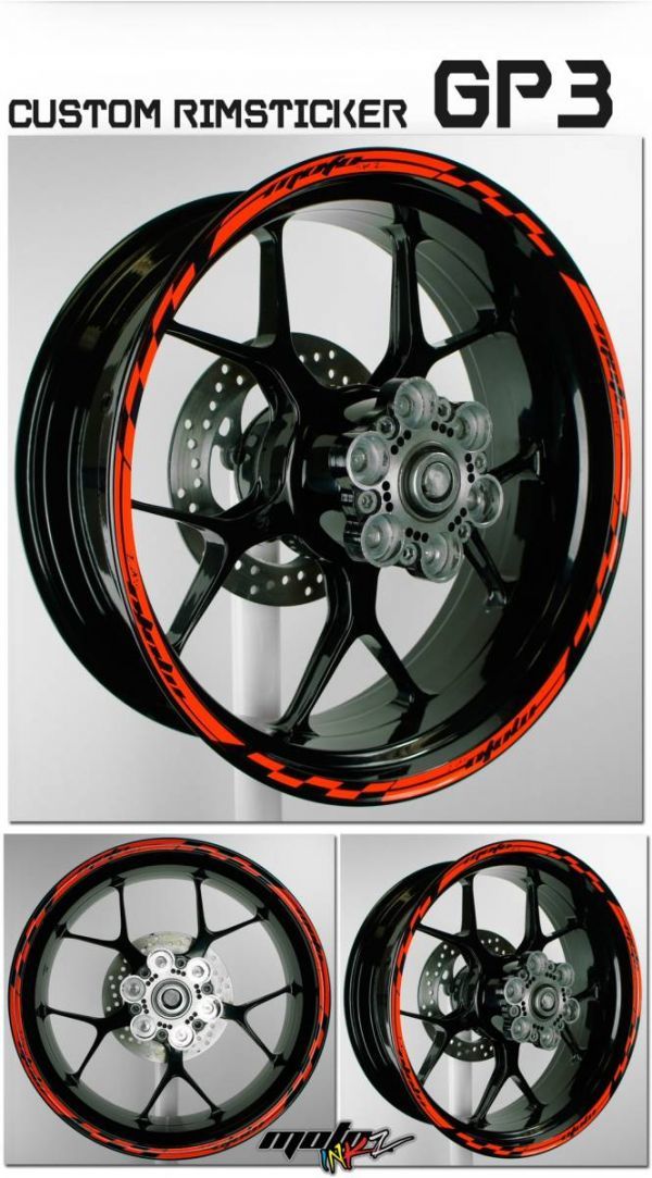 GP3 リムステッカー 各色 GSXS1000 GSXS1000F GSR750 GSR600 GSR400 GSF1200 バンディット SV1000 SV650 TL1000 RFインパルス RGV ガンマ拍卖