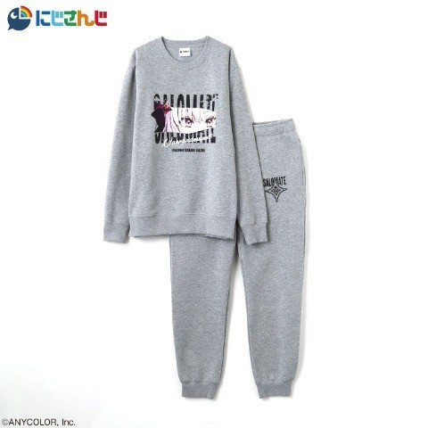 即決 にじさんじ 壱百満天原サロメ メンズ裏起毛ルームウェア【M】新品タグ付き ひゃくまんてんばらさろめ スウェット セットアップ 拍卖