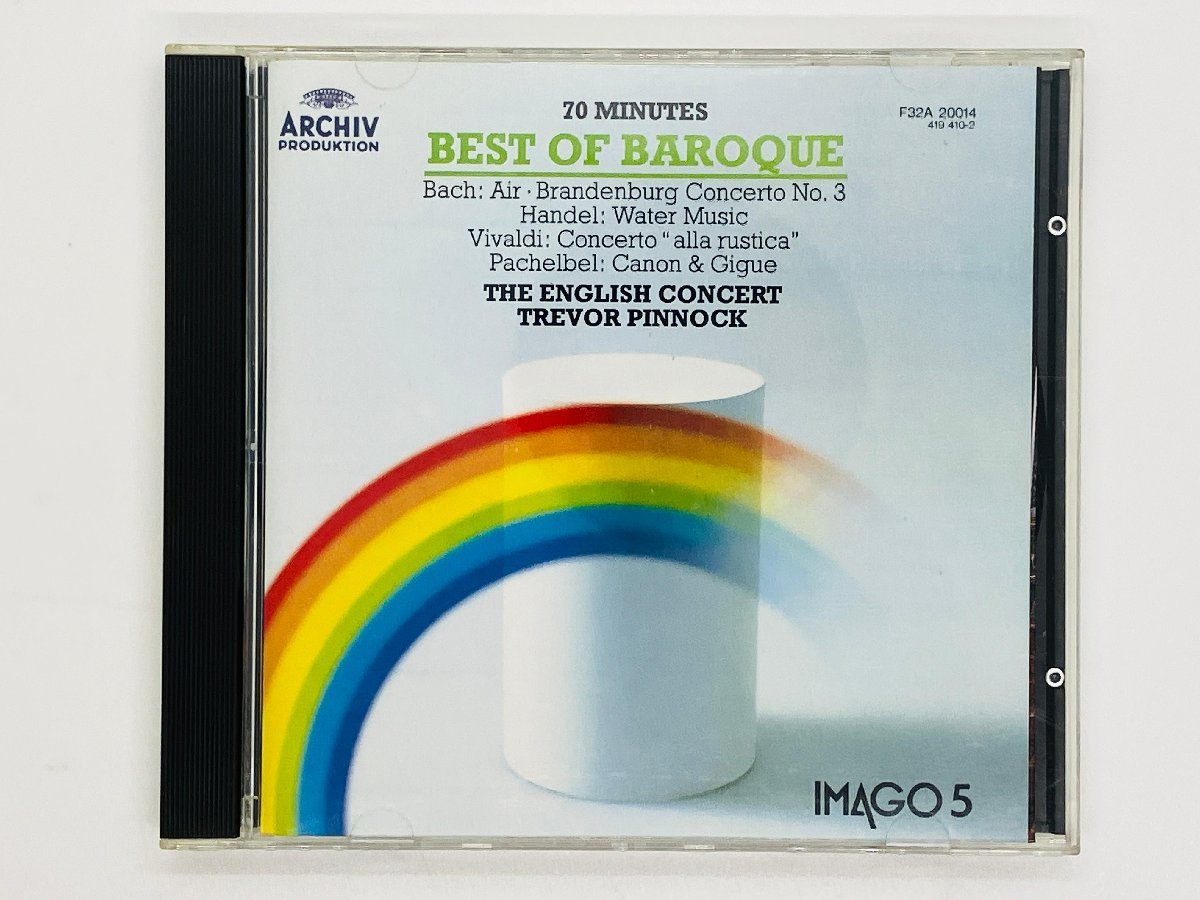 即決CD IMAGO 5 パッヘルベルのカノン ピノック / PACHELBEL CANON PINNOCK / Z61拍卖