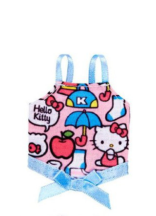 未使用 バービー サンリオ キャラクターズ トップス/ハローキティ/キャミソール風/Barbie Sanrio CHARACTERS HELLO KITTY拍卖