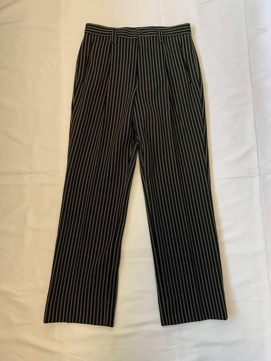Jean Paul GAULTIER ジャンポールゴルチエ ゴルチェ ストライプ スラックス パンツ ズボン ボトムス アーカイブ archive pants拍卖