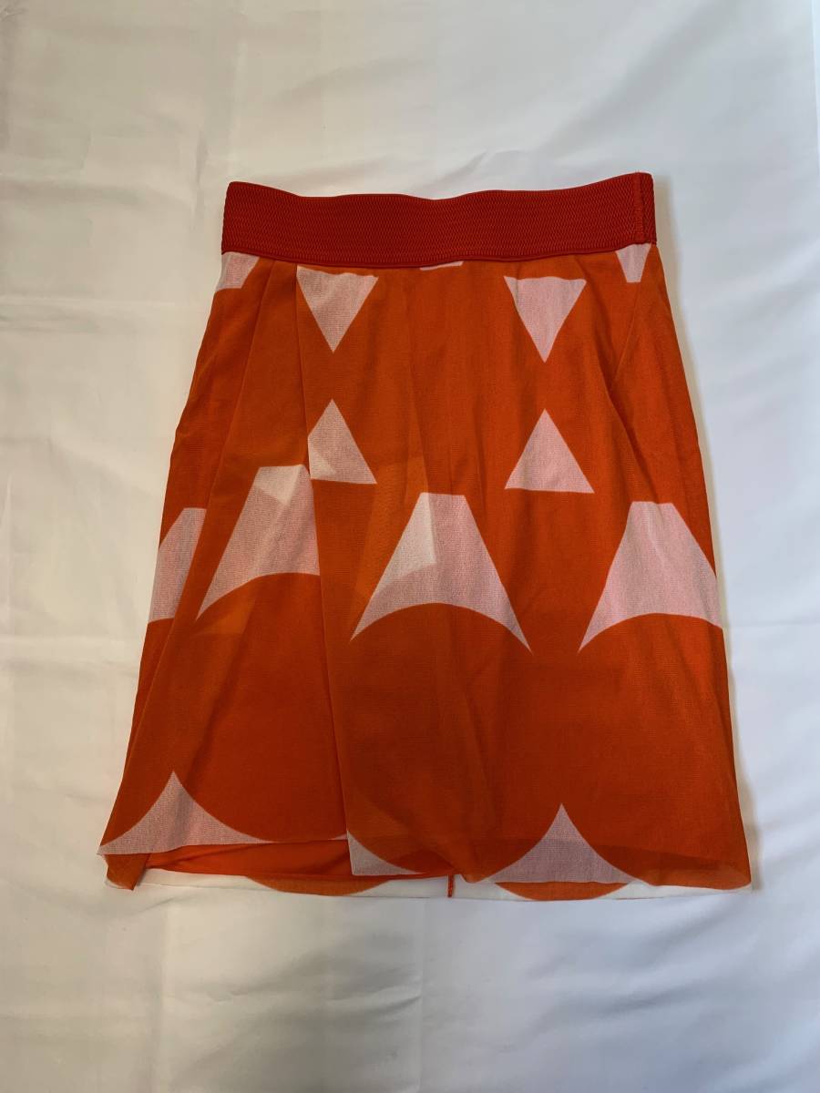Vivienne tam ヴィヴィアンタム オレンジ スカート メッシュ パワーネット アーカイブ archive skirt拍卖