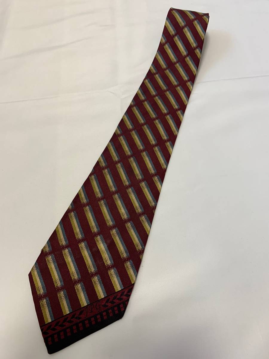 Jean Paul GAULTIER ジャンポールゴルチエ ゴルチェ ネクタイ 赤 レッド アーカイブ archive tie accessory拍卖