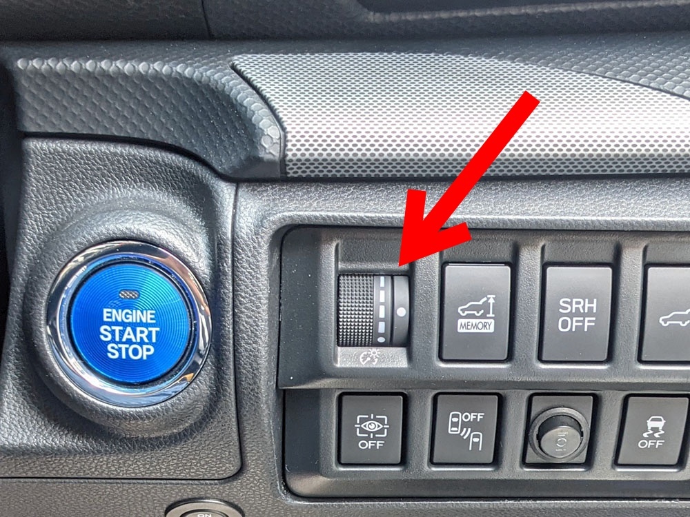 新品 純正品 SUBARU スバル イルミネーションコントロールダイヤル フォレスター ハイブリッド拍卖