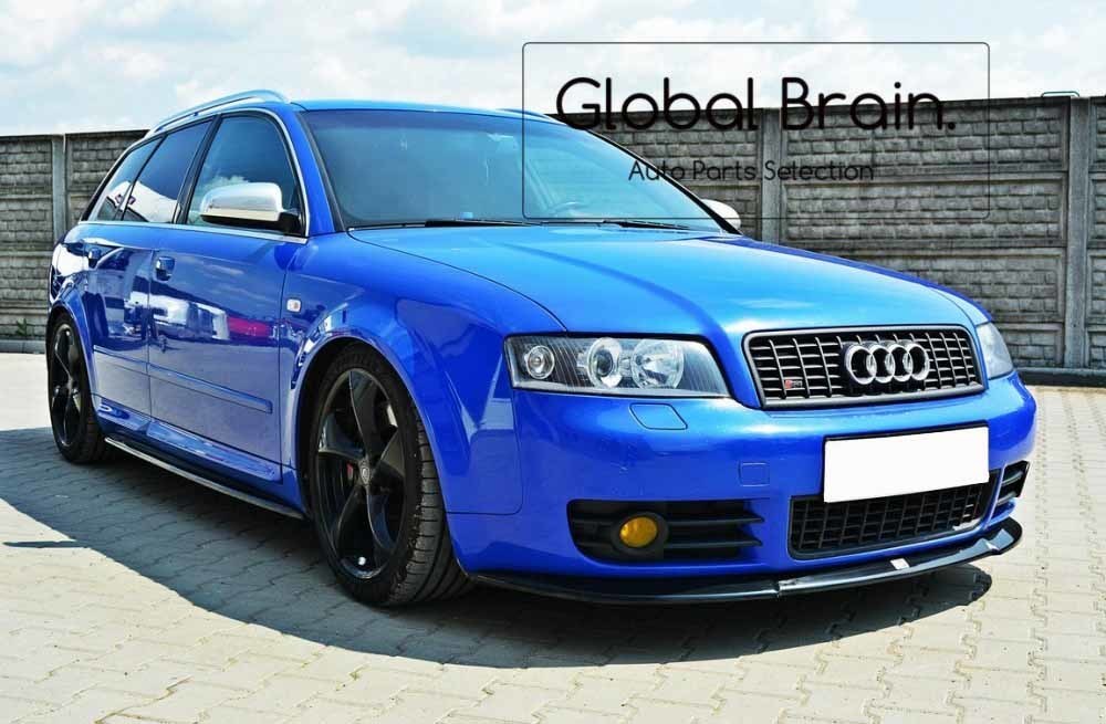 アウディ S4 B6 純正 標準バンパー用 フロント バンパー リップ スポイラー / アンダー スプリッター エプロン バンパー ディフューザー拍卖