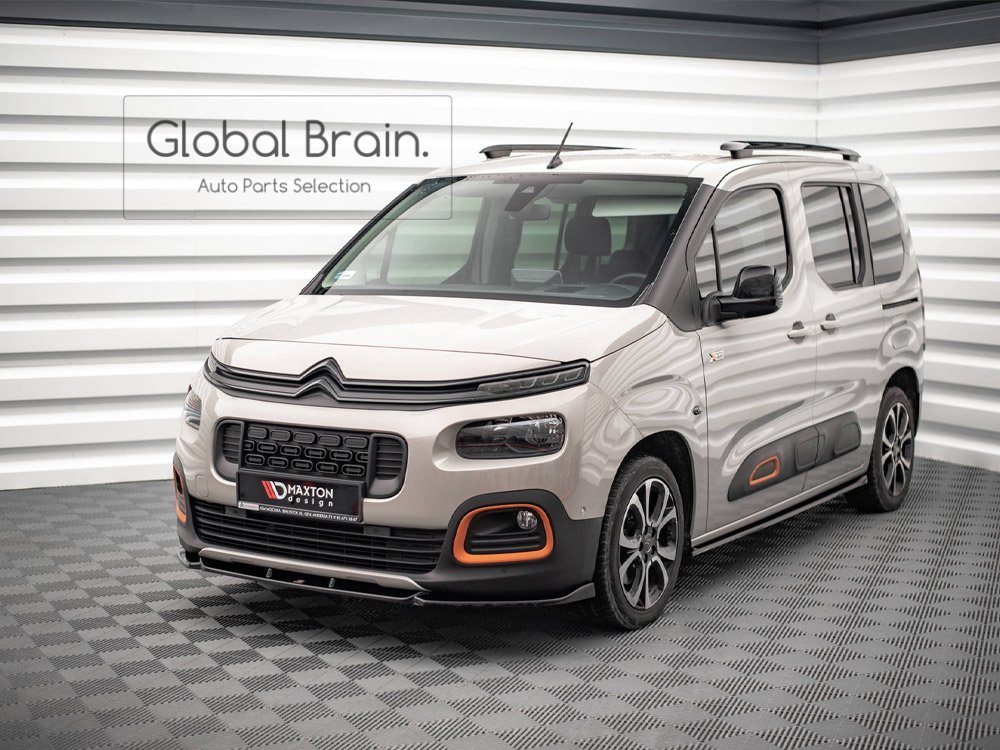 シトロエン ベルランゴ XTR フロント リップ スポイラー / フロント スプリッタ― バンパー エプロン アンダー フラップ拍卖