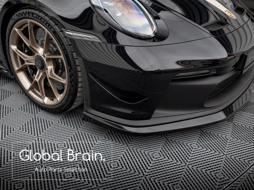 即納 ポルシェ 911 992 GT3 フロント バンパー カナード/ フロント スプリッター フロント バンパー ウィング エクステンション拍卖