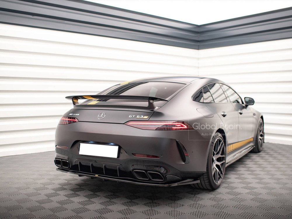 メルセデス AMG GT 63S 4ドア クーペ リア ディフューザー / バンパー トリム アンダー ディフューザー カバー カナード エアロ拍卖