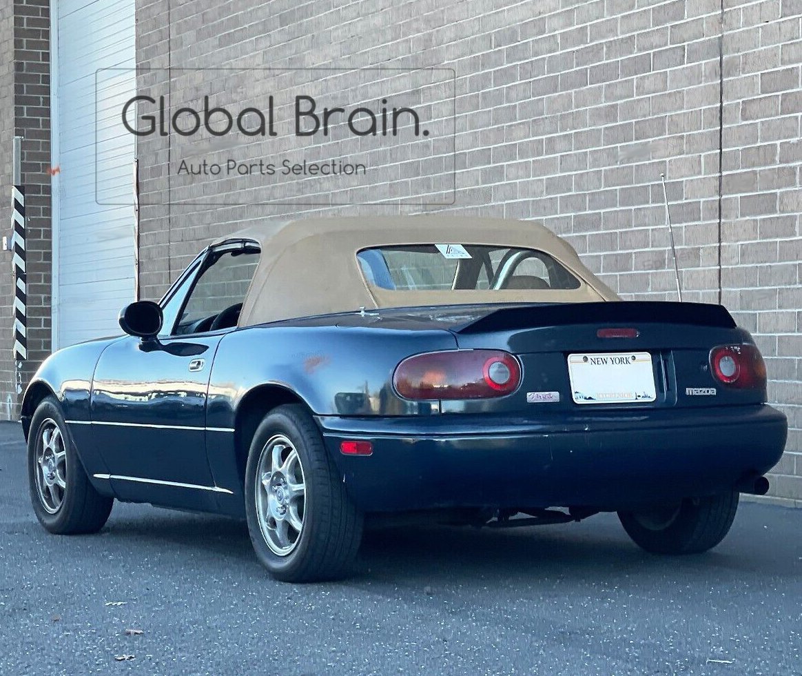 1990-1997 マツダ ロードスター NA リア トランク スポイラー / ダック ビルウィング テール リップ カバー トリム 380P拍卖