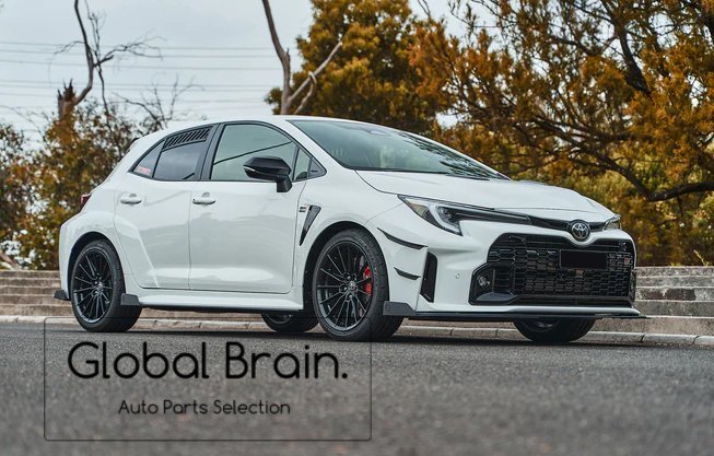 トヨタ GR カローラ サイドスカート用 ウィングレット / バンパー トリム アンダー カバー カナード ウィング拍卖