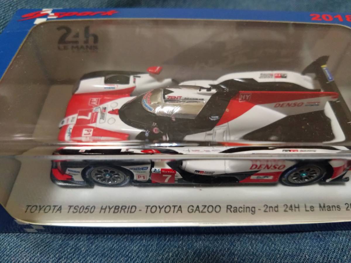 1/43 SPARK 2018年ルマン24時間レース2位 トヨタTS050ハイブリッド#7 M・コンウェイ、小林可夢偉、J・M・ロペス拍卖