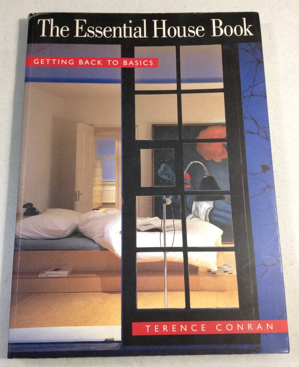 ykbd/24/0111/p80/A/2★洋書 テレンス・コンラン 住まいのデザイン全書 The Essential House Book インテリア 大型本拍卖