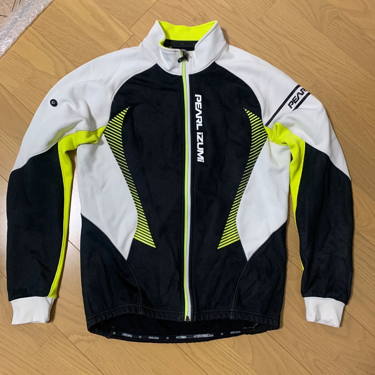 PEARL iZUMi サイクルジャージ Mサイズ 裏起毛 冬用 防風 パールイズミ拍卖
