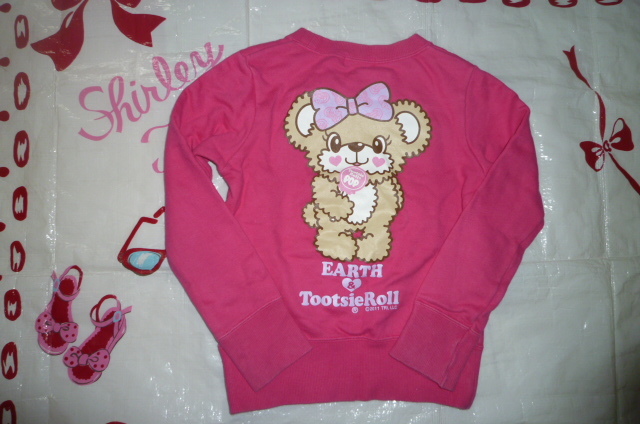 中古アースマジックマフィーちゃん長袖トレーナー130㎝拍卖