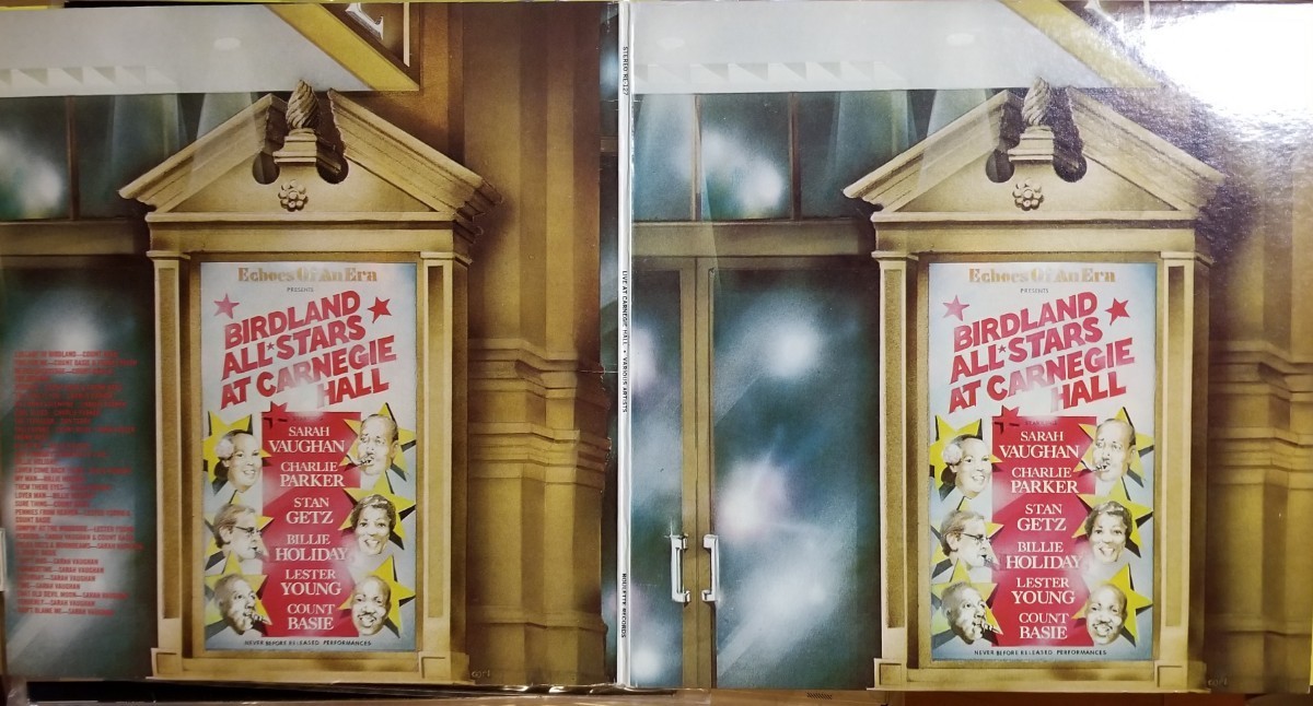 LP / THE BIRDLAND ALL-STARS /LIVE AT CARNEGIE HALL /中古レコード(2枚組)拍卖