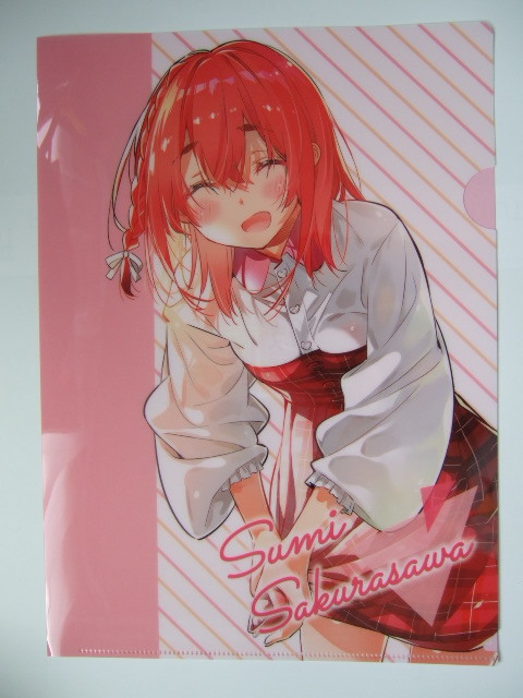 彼女、お借りします A4クリアファイル 桜沢墨 ローソン限定 240108 クリアファイル かのかり 墨 すみ拍卖