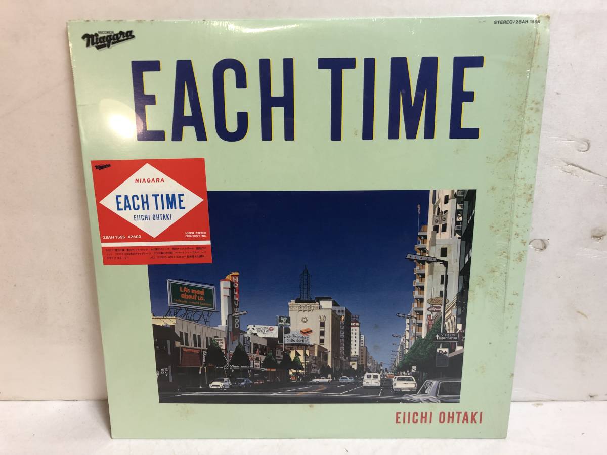 40114S 12inch LP★大滝詠一/EIICHI OHTAKI/EACH TIME★28AH 1555拍卖