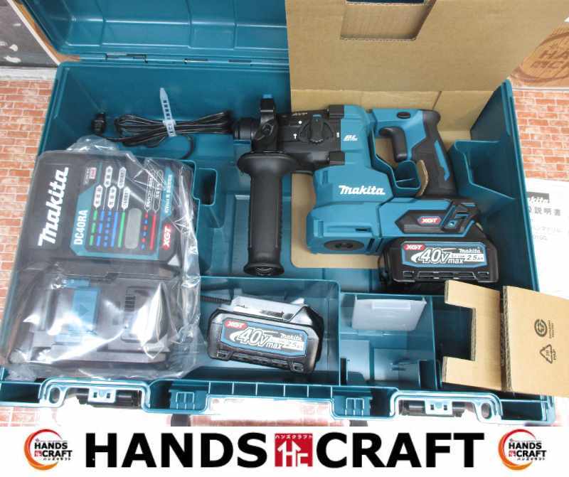 makita マキタ HR010GRDX ハンマドリル 未使用 40V 2.5Ah バッテリー×2 充電器 【ハンズクラフト宜野湾店】拍卖