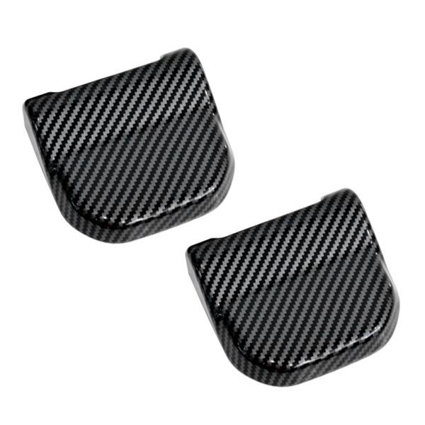 Б スズキ ジムニー ジムニーシエラ JB64W JB74W カーボン リアゲートヒンジカバー リヤ 上下2個 バックドアヒンジカバー 2個セット拍卖