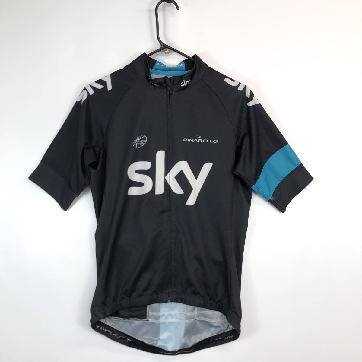 ラファ Rapha チームスカイ プロチームジャージ サイクルジャージ 半袖 Mサイズ Pro Team Jersey Team Sky 黒拍卖