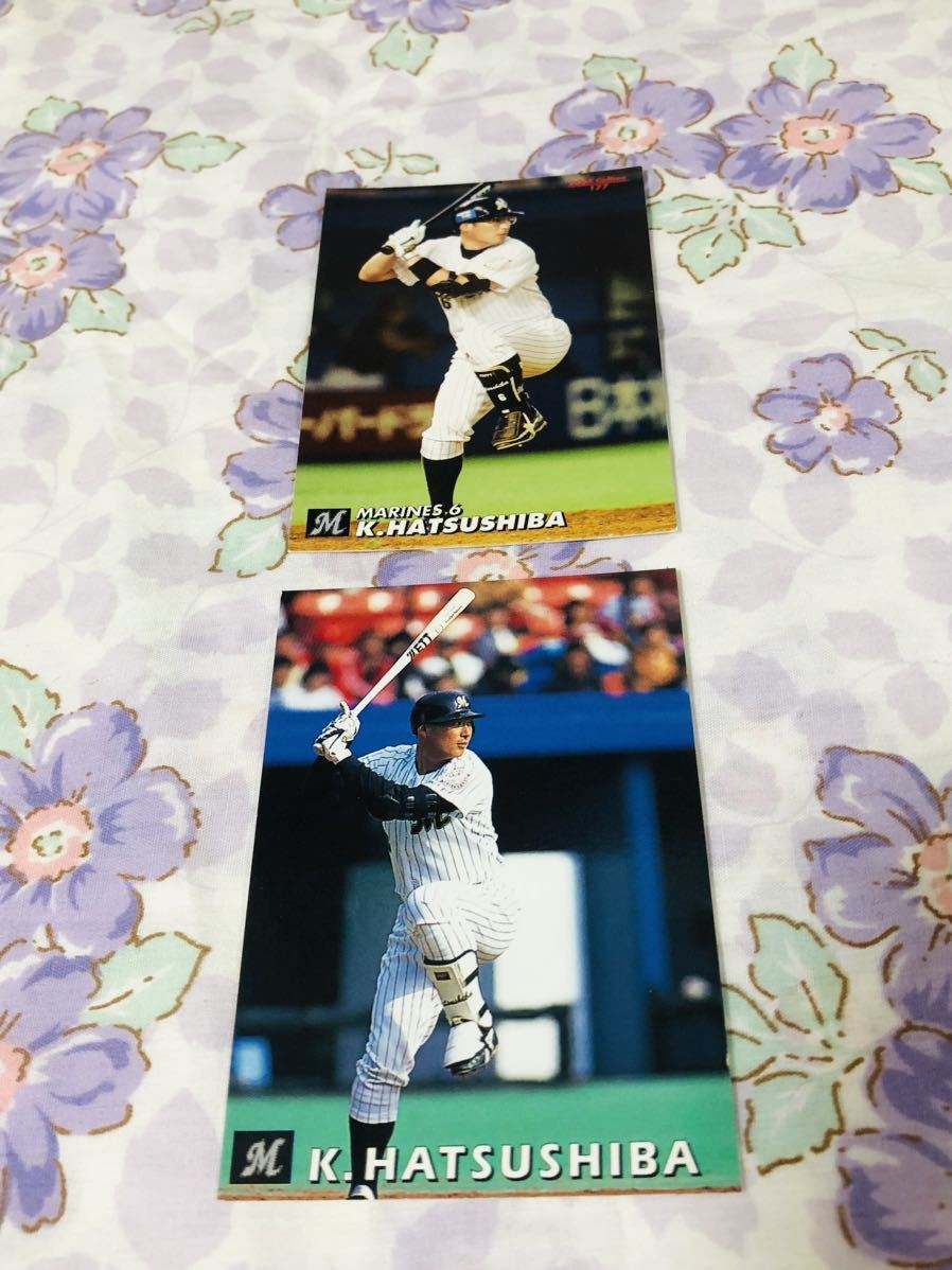 カルビープロ野球チップスカード セット売り 千葉ロッテマリーンズ 初芝清拍卖