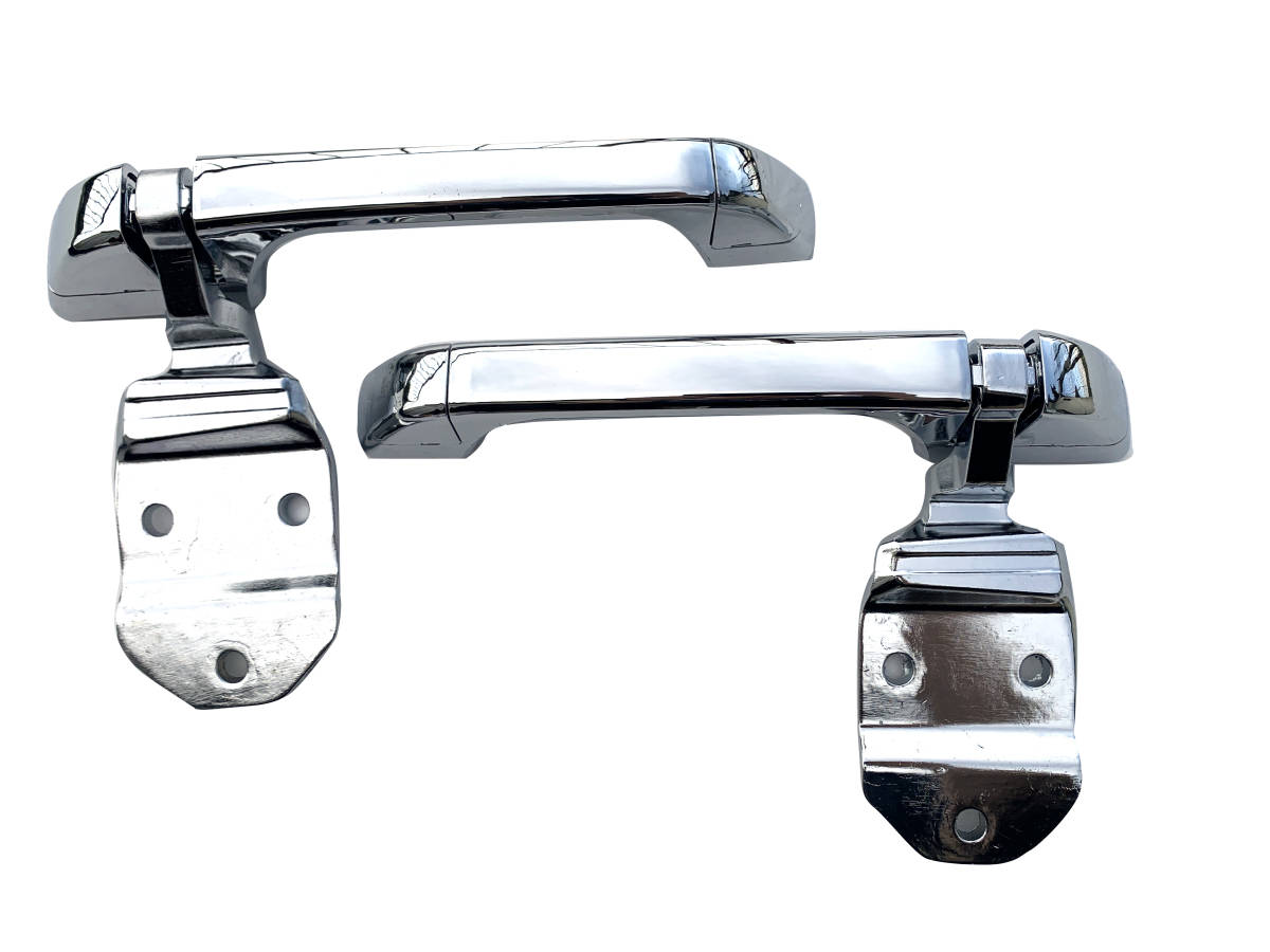 本州送料無料 ファイブスターギガ クロームメッキフロントグリップ R/Lセット拍卖