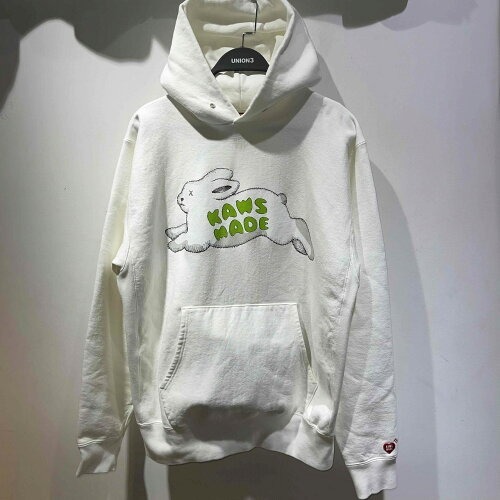 HUMAN MADE KAWS 23AW HOODIE #1 RABBIT SIZE-XL ヒューマンメイド カウズ フーディー拍卖