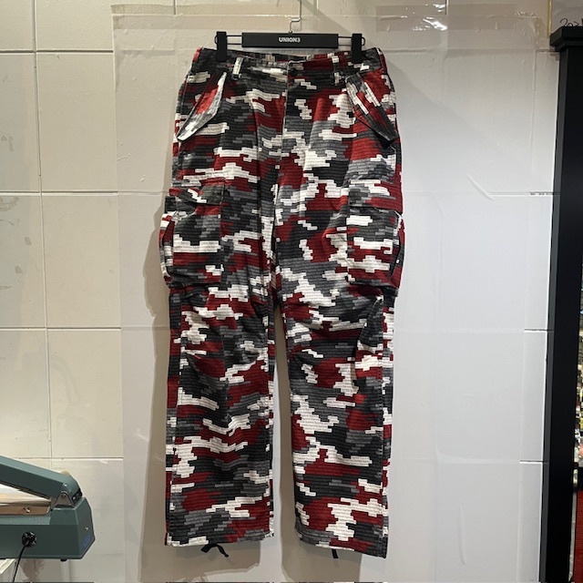 Supreme 21ss Cargo Pant Red Camo 32インチ シュプリーム レッドカモカーゴパンツ拍卖