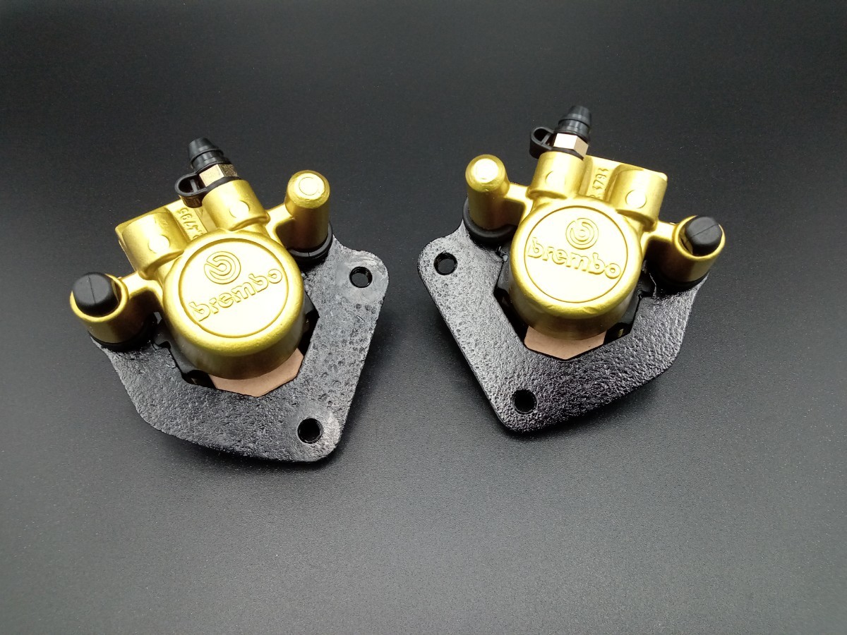 OH済み ワンセットのみ GS400 GSX400F GSX400E Gフォア ダブルディスク ブレンボ キャリパー 激レア商品拍卖