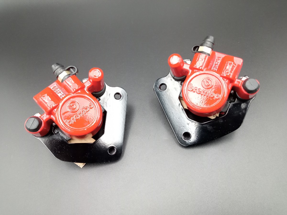 OH済み ワンセットのみ GS400 GSX400F GSX400E Gフォア ダブルディスク ブレンボ キャリパー リメイク済み拍卖