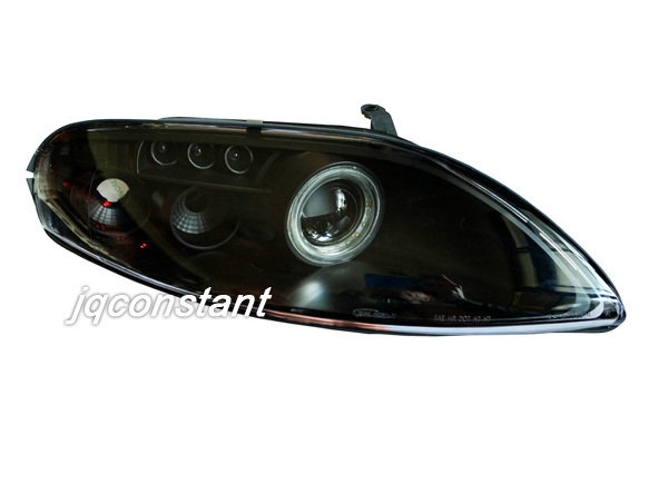 ソアラ 3#系 SC300 LEDイカリング付プロジェクターヘッドライト ブラックインナー拍卖