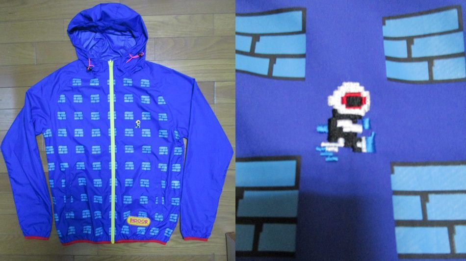 ファミコン世代必見! パンクドランカーズ ボンバーマン Sサイズ ポリジャケ ジャケット ウィンドブレーカー 刺繍 ワッペン拍卖