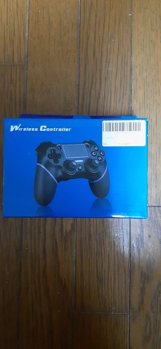 中古品 P4 コントローラー 無線 PS4対応 USB接続 人間工学 二重振動 重力感応機能搭載 高耐久ボタン PS4pro/slim P3 Win7/8/10対応 ブルー拍卖