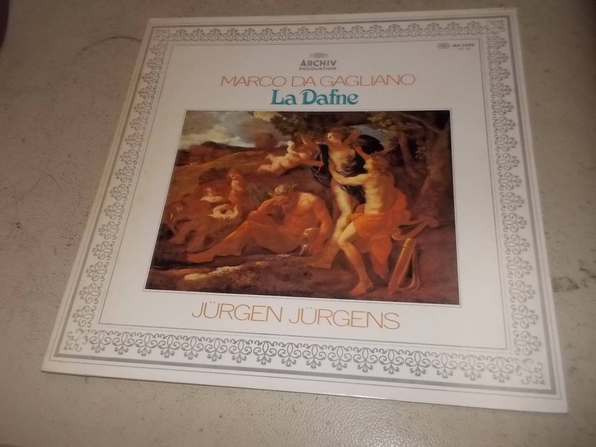 ドイツ・スタンパー・プレス高音質バロック・オペラ名演!ガリアーノ作曲【歌劇ダフネ】拍卖